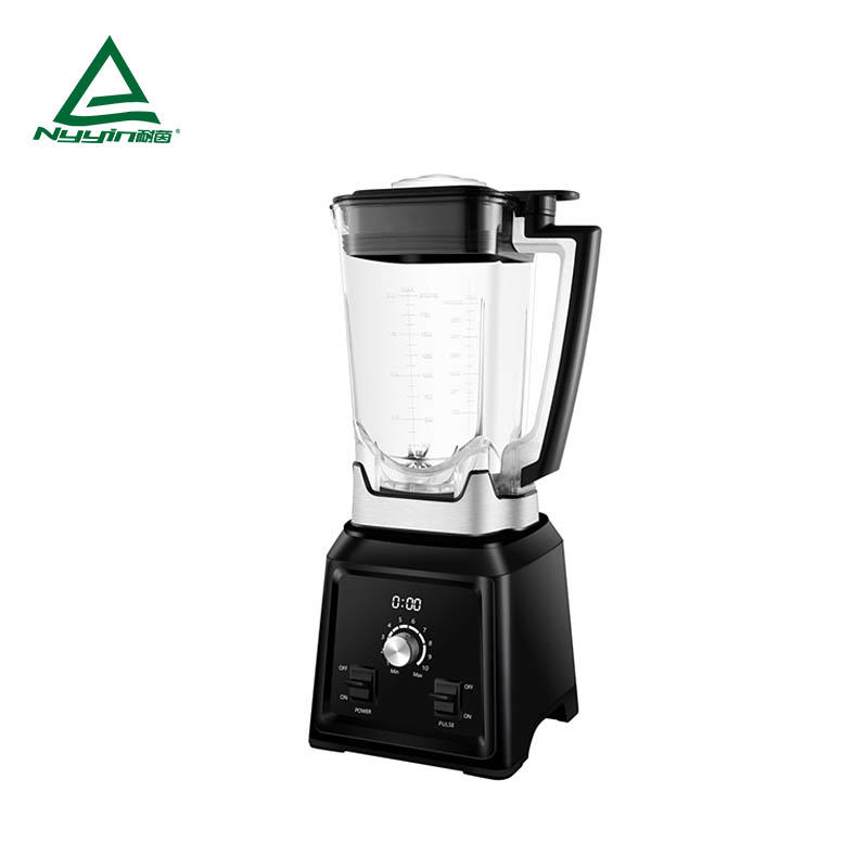 High speed Blender with 2.0L Tritan jar, LED display, 10 Dial speed control with pulse toggle 2000W NY-8088MJC