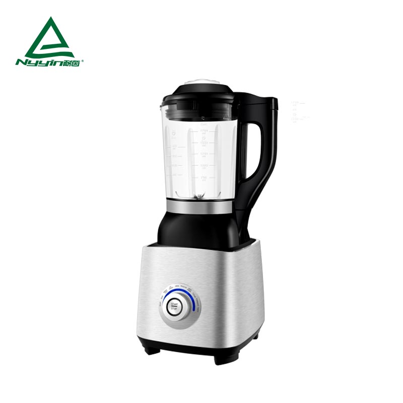 Motor power, 800W heater power Soup Maker with 1.75L High borosilicate glass jar, Rotary one knob operation ,Aluminum die cast housing 1400W  NY-8658MXK