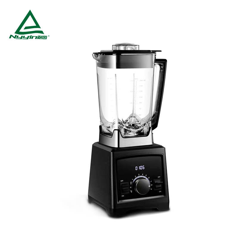 Commercial Blender with 2.0L Tritan jar, Dial speed control with LED display; 9 dial speed levels with lights; 3 pre-programmed presets.GS,REACH,ROHS,ERP,DGCCRF 2000W  NY-8188MJA