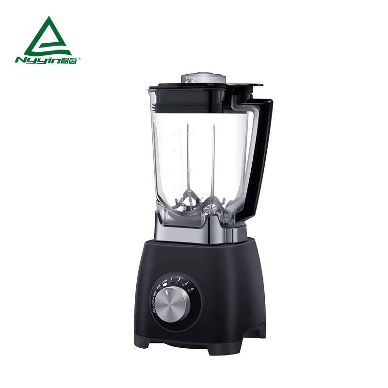 Smoothie milkshake Blender with 2.0L Tritan jar, One knob control with 4 speed level and 4 pre-programmed settings: Ice crush, Smoothie, Grind and Pulse 2000W  NY-8668MJA