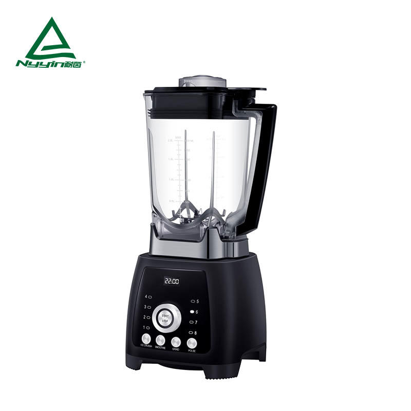 Commercial multi  Blender with 2.0L Tritan jar, One rotary knob control START/STOP with LED display, 3 pre-programmed presets and Pulse function key 2000W  NY-8668MJC
