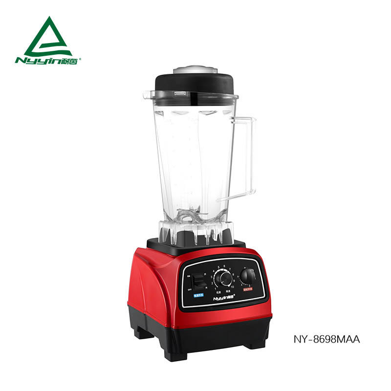 Commercial Blender with 2.0L/2.5L/3.9L Tritan Jar, Safety Switch, Variable speed control and timer switch 2000W NY-8698MXA