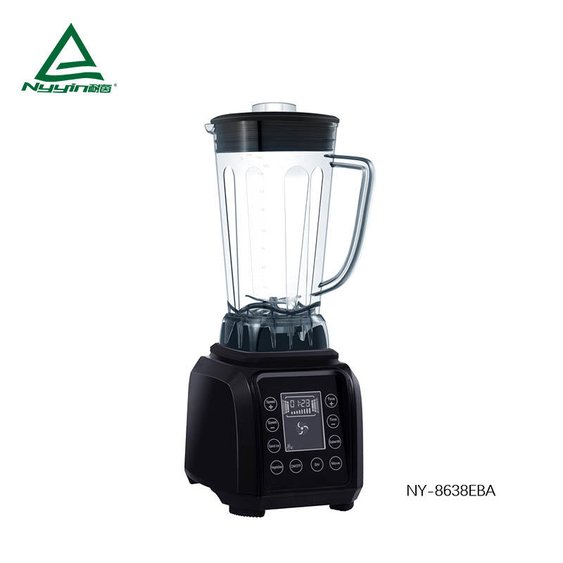 Commercial Blender with 2.0L Tritan Jar, Safety Switch，Touch control panel with big display 2000W  NY-8638EXA