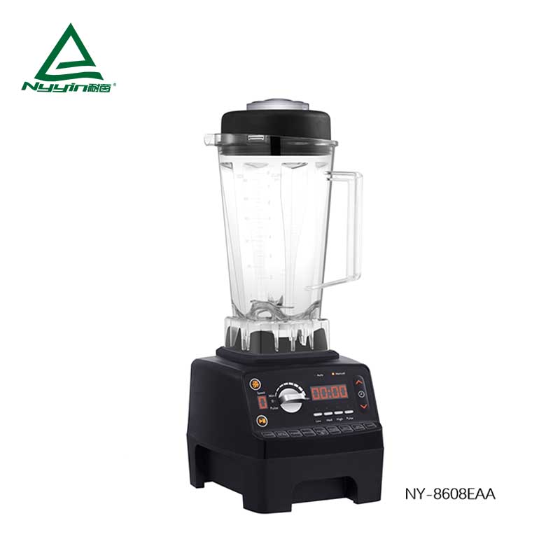 Ice Blender with 2.0L Unbreakable Tritan jar, LED display, Variable Speed with 9 Pre-Programmed Presets 1500W NY-8608EXA