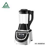 Motor power, 800W heater power commercial Soup Blender with 1.75L High borosilicate glass jar, touch control with large LED display1400W  NY-8688EXA